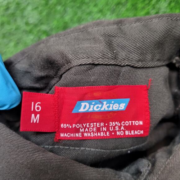 VTG 90s Dickies USA Made Work Shirt Boxy Fit Mens L (Slim Fit) Tagged M - Picture 4 of 4